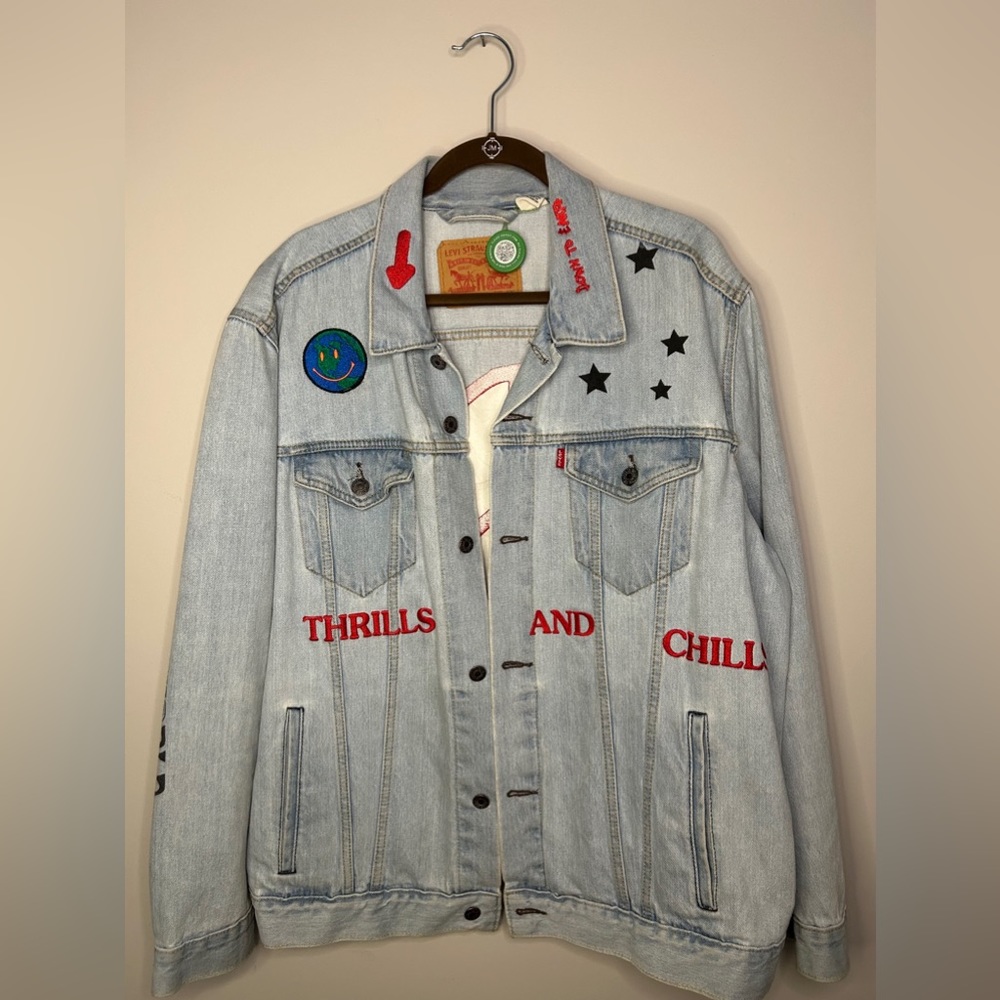 Get your hands on this must-have Travis Scott x Levi's ASTROWORLD Denim